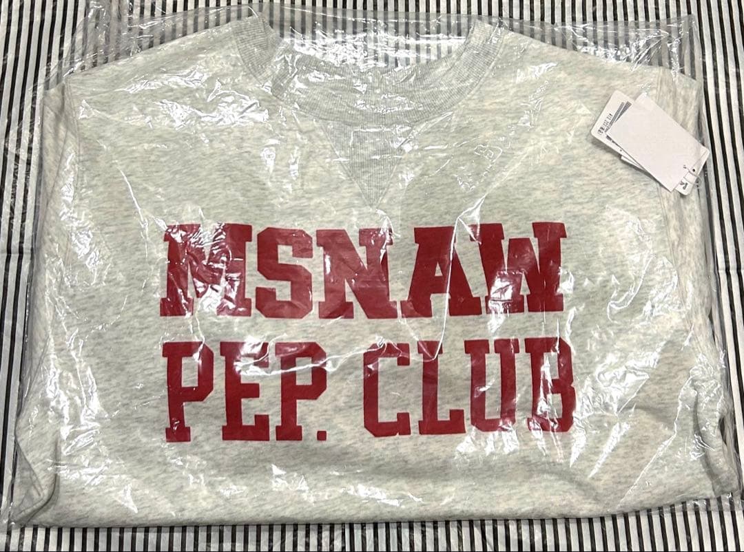 【athletic wear MASON】 別注college sweat