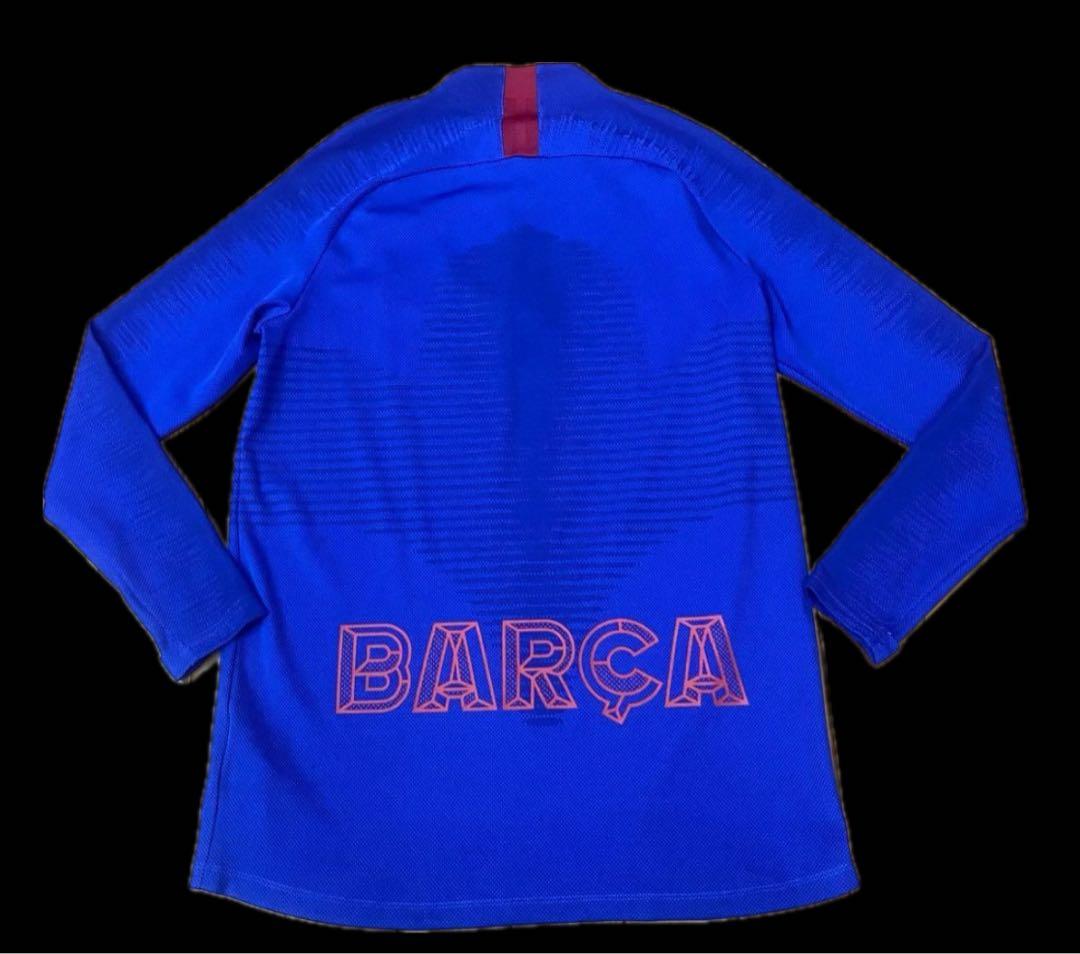 激レア上下セット ヴェイパーニット バルセロナ ドリルトップ トレーニングウェア