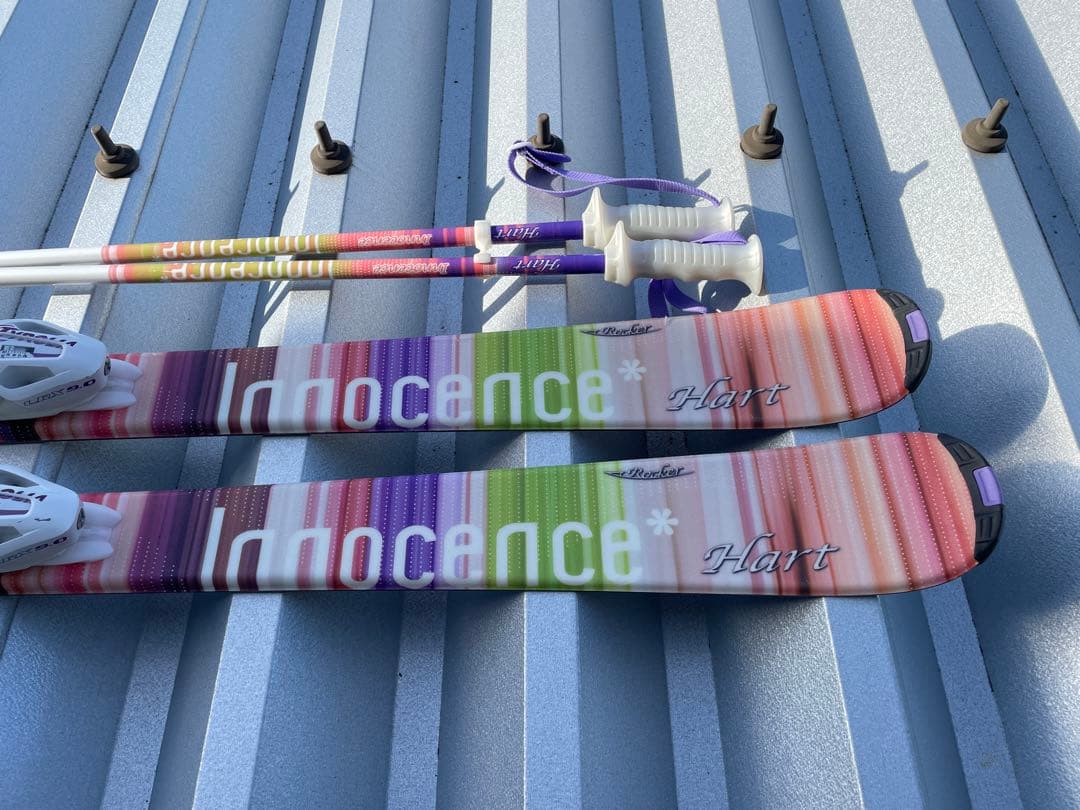 Hart Innocence スキーセット 板、ブーツ、ポール、手袋、ゴーグル