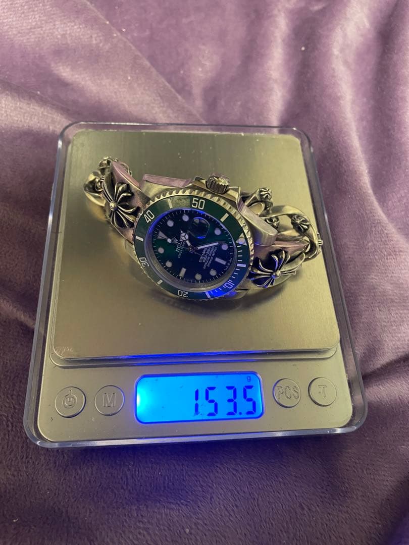 自動巻き腕時計 サブマリーナクロムハーツオマージュ