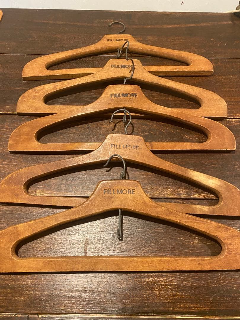 アンティーク　木製ハンガー　ヴィンテージ　antique vintage
