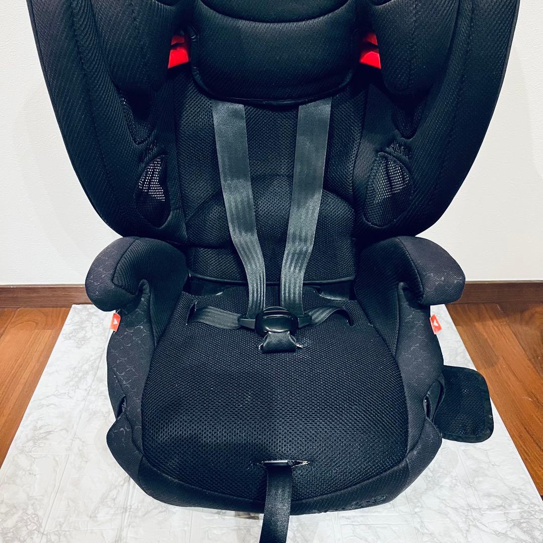 上位モデル✨Aprica AirGroove Plus 黒　ジュニアシート　1歳