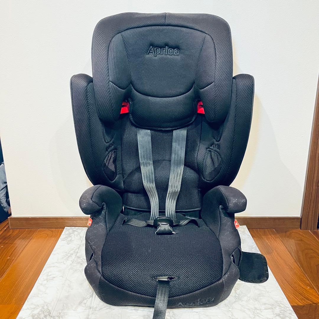 上位モデル✨Aprica AirGroove Plus 黒　ジュニアシート　1歳