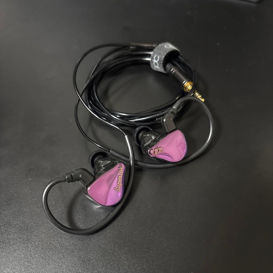 イヤホン qdc SUPERIOR Rondo Purple 3.5mm