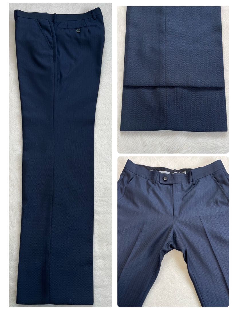 【希少】胸ポケットチーフ　スーツ　セットアップ　スリーピーススーツ　A6