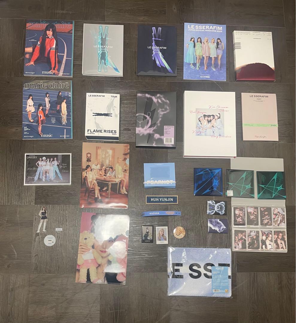 LE SSERAFIM アルバムグッズトレカ　まとめ売り