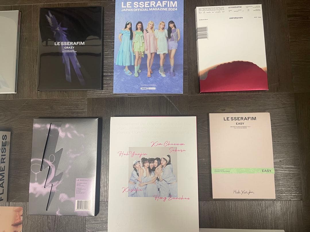 LE SSERAFIM アルバムグッズトレカ　まとめ売り