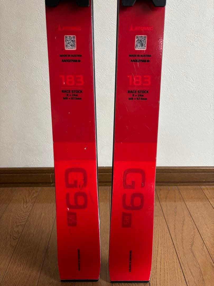 24時間限定値下げ！ATOMIC REDSTER G9 RS 183 X16