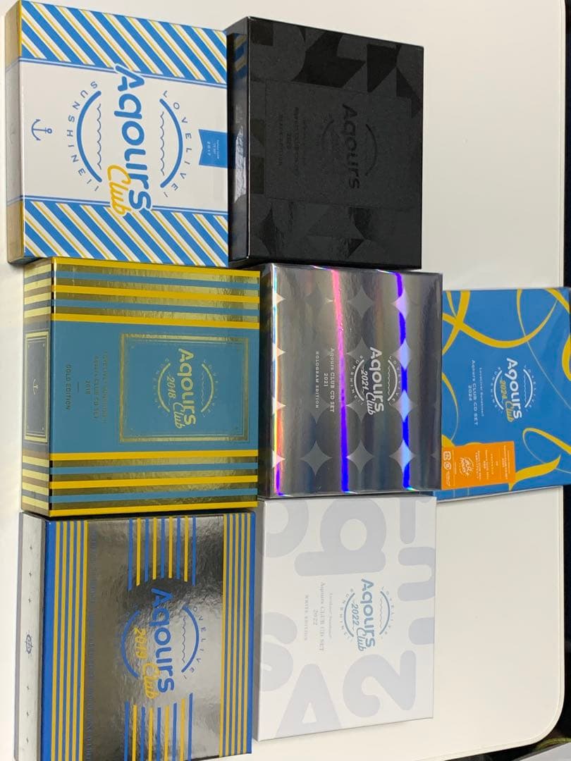 Aqours Club CDセット　2017-2024(2023を除く)