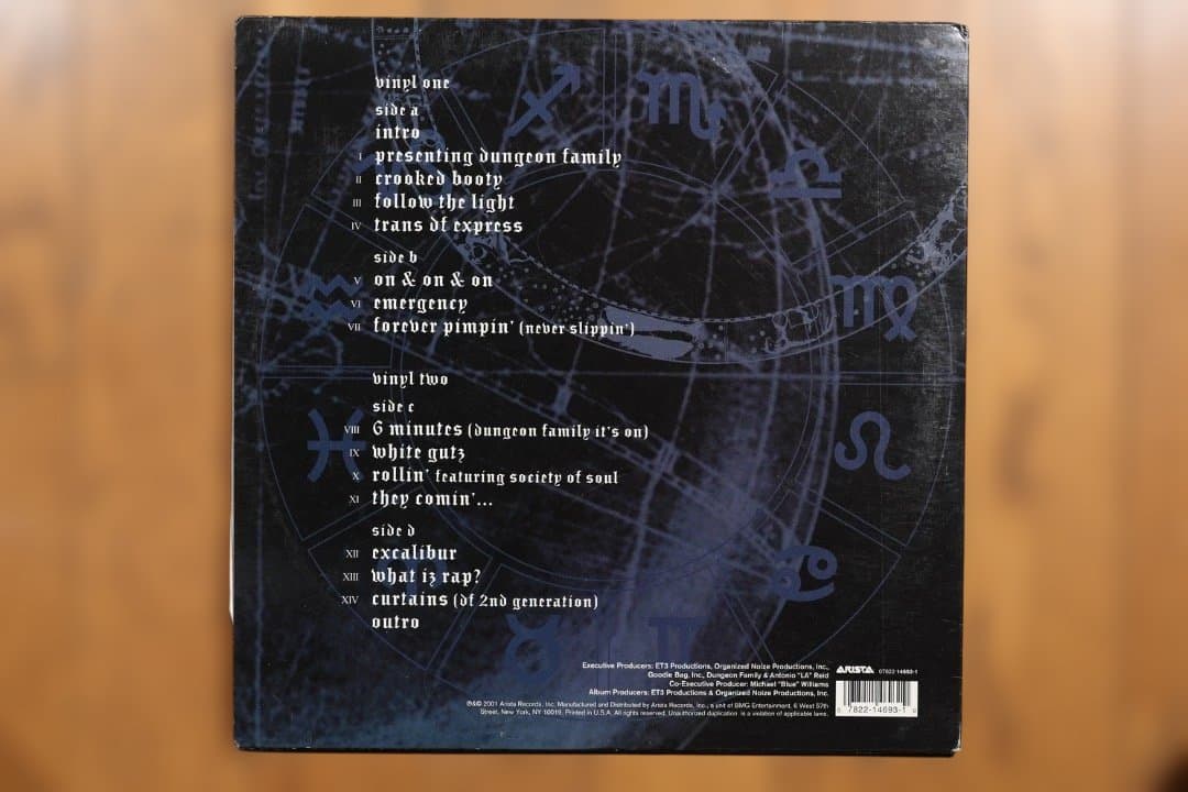 Dungeon Family Even in Darkness 2枚組レコード