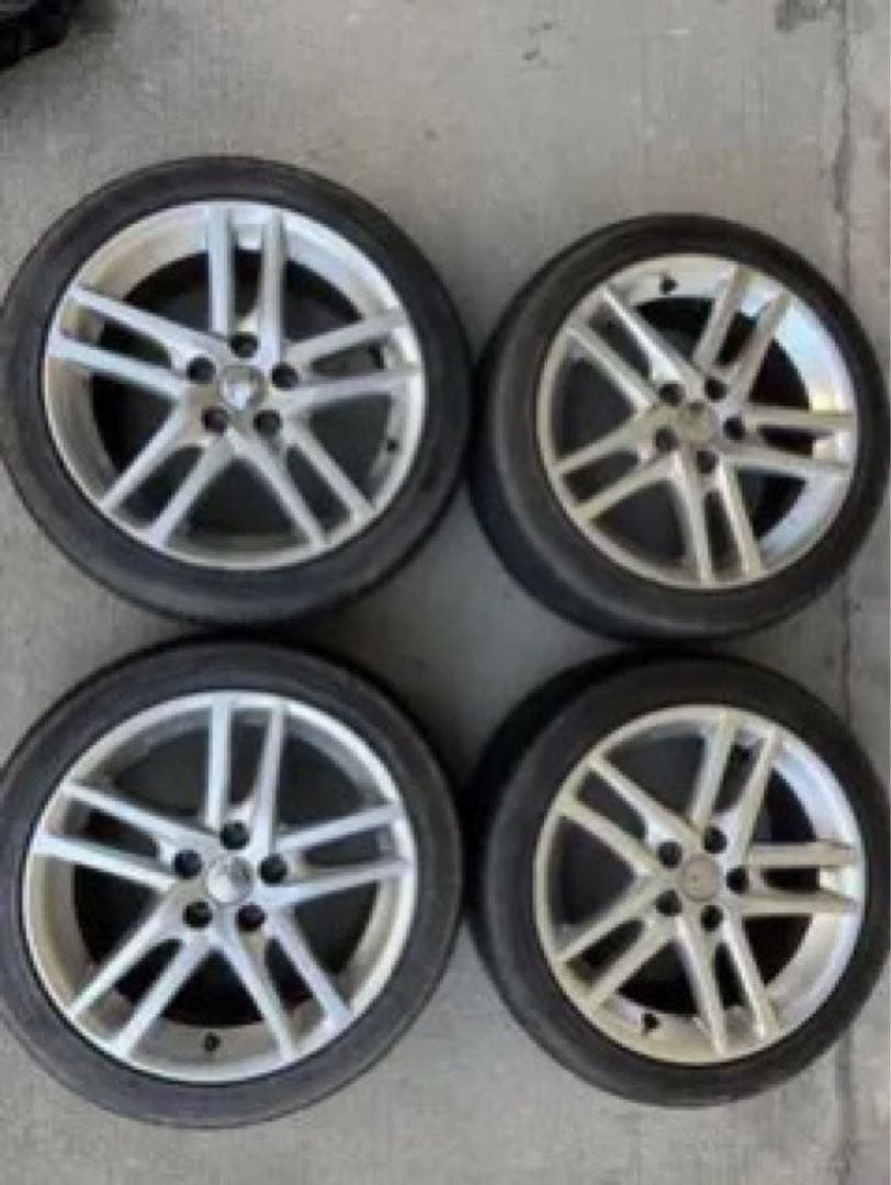 200系 20クラウン アスリート 後期 純正ホイール 18インチ