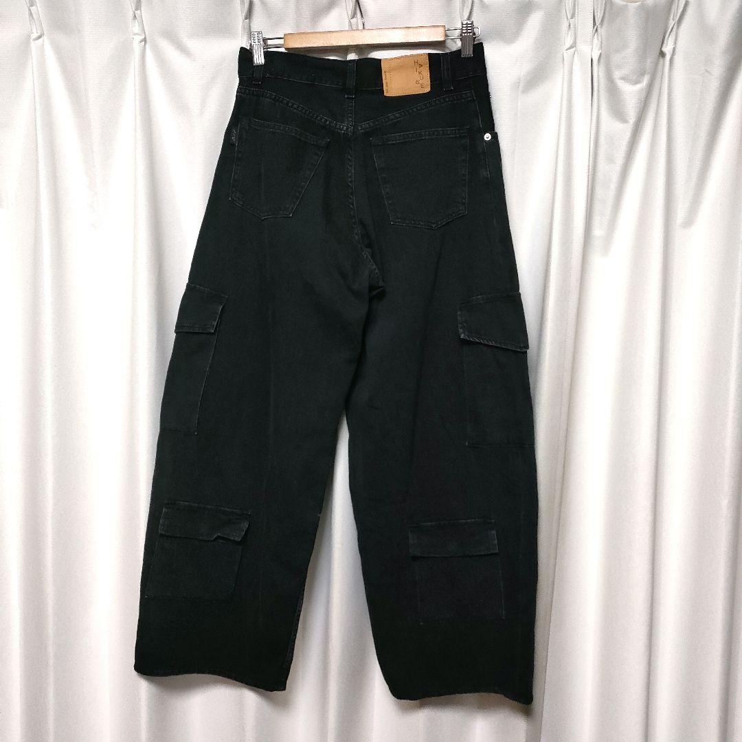 【美品】HAIKURE ハイクレ BETHANY CARGO DENIM 25