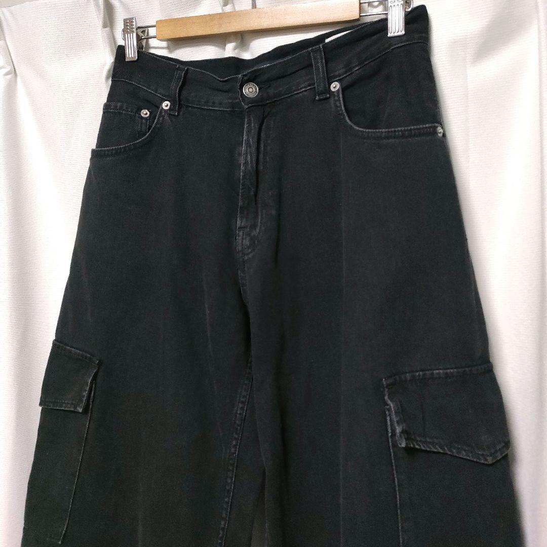 【美品】HAIKURE ハイクレ BETHANY CARGO DENIM 25