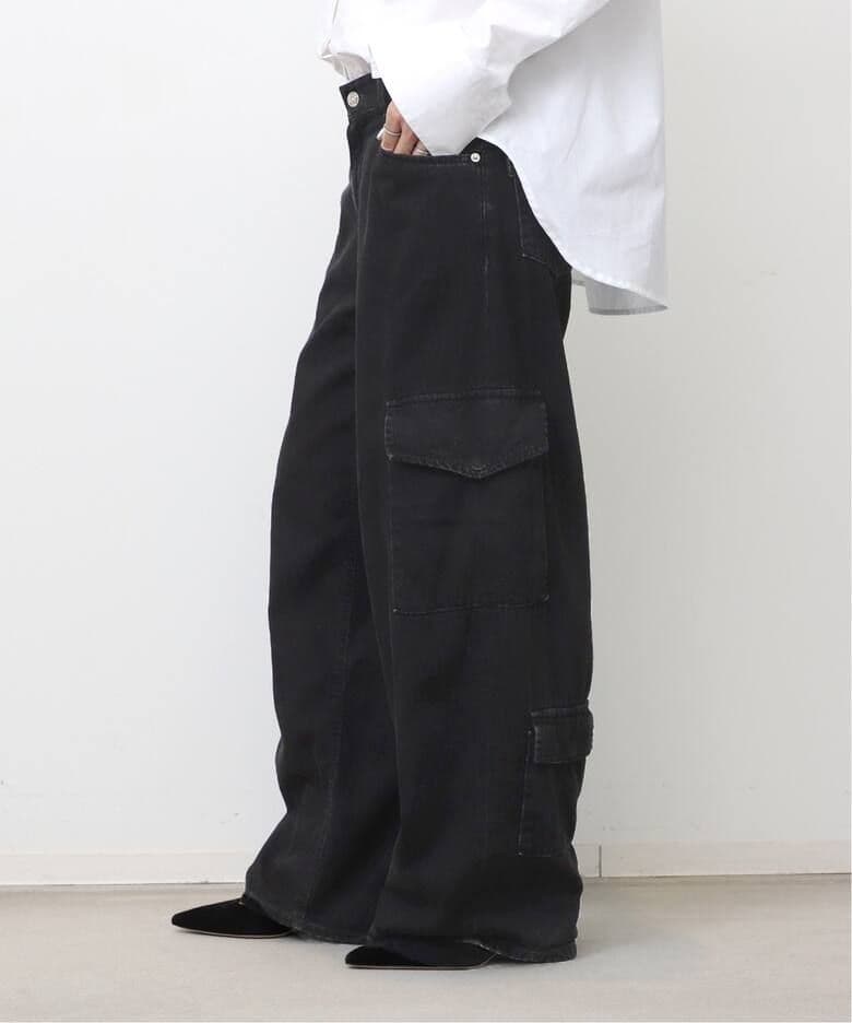 【美品】HAIKURE ハイクレ BETHANY CARGO DENIM 25