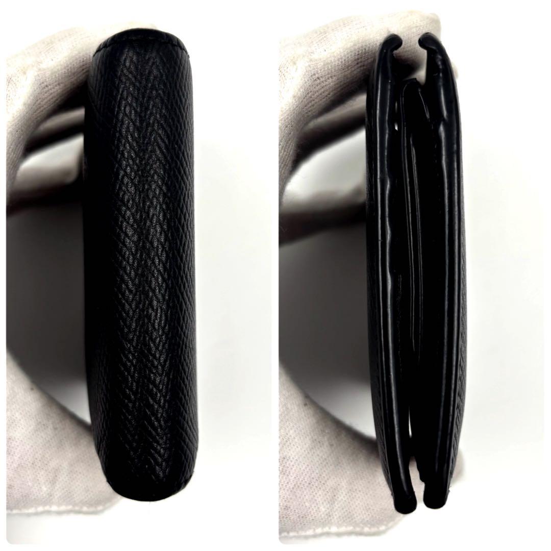 ✨美品✨　現行ロゴ　 セリーヌ バイフォールドウォレット 折り財布 レザー