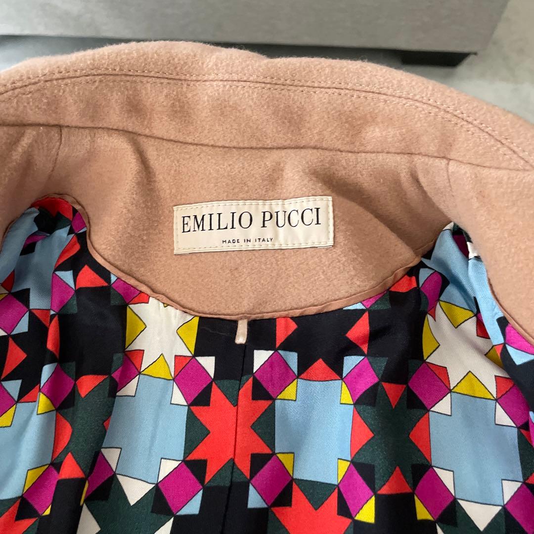 さ*き様 【極美品】EMILIO PUCCI エミリオプッチ 裏地総柄 ロングピ