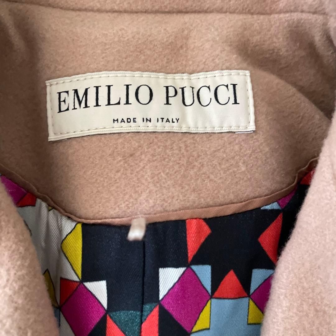 さ*き様 【極美品】EMILIO PUCCI エミリオプッチ 裏地総柄 ロングピ