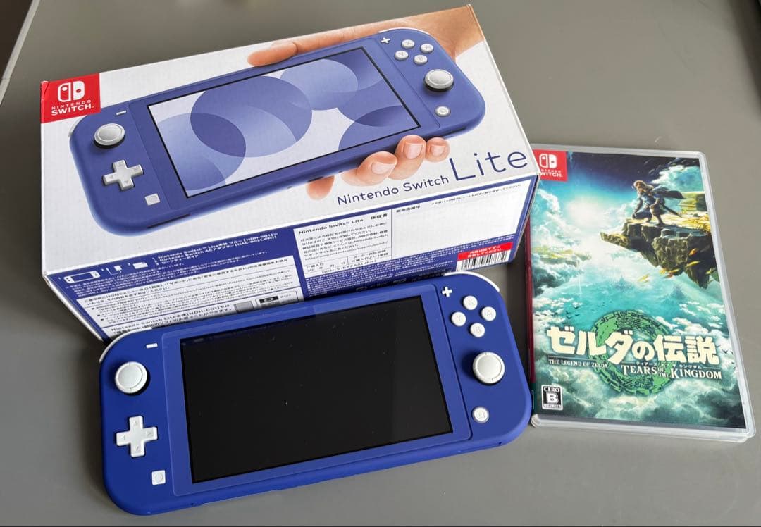 ルナリスランジュSwitch Lite ブルー 本体 + ティアキンセット
