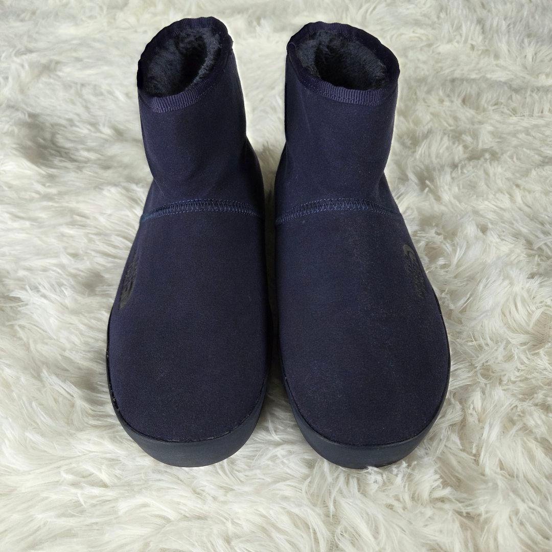 あき　THE NORTH FACE ネイビー ブーツ　25㎝