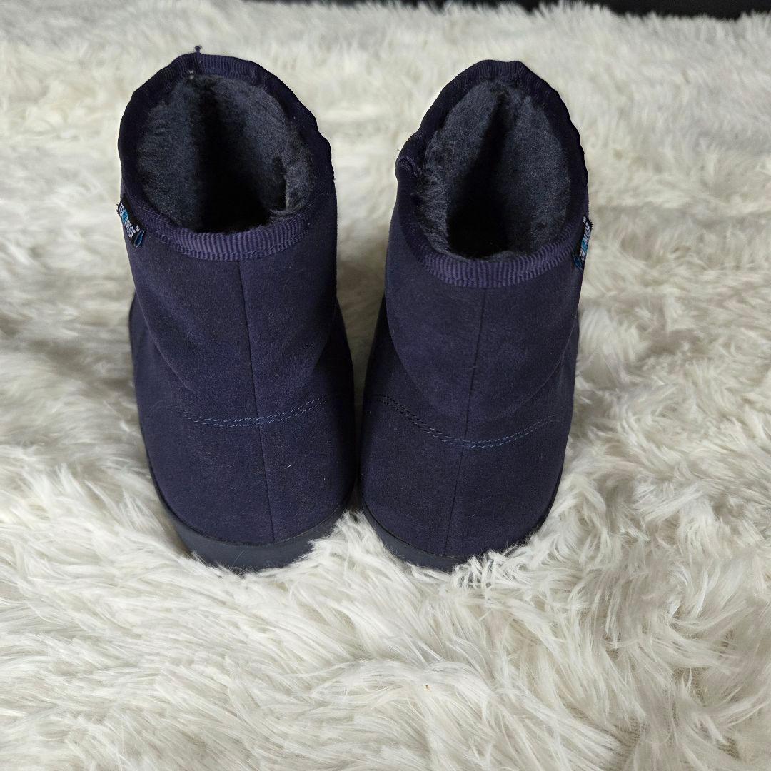 あき　THE NORTH FACE ネイビー ブーツ　25㎝