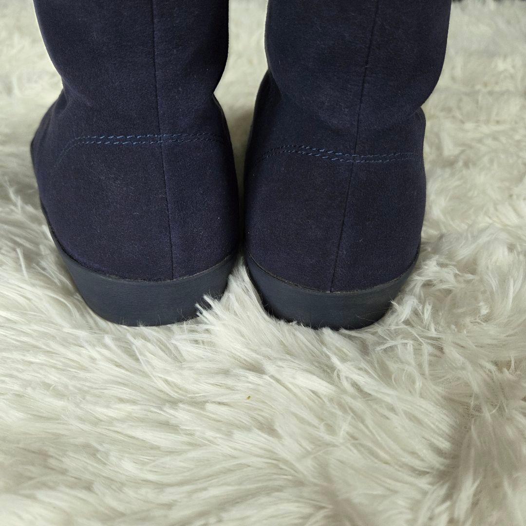 あき　THE NORTH FACE ネイビー ブーツ　25㎝
