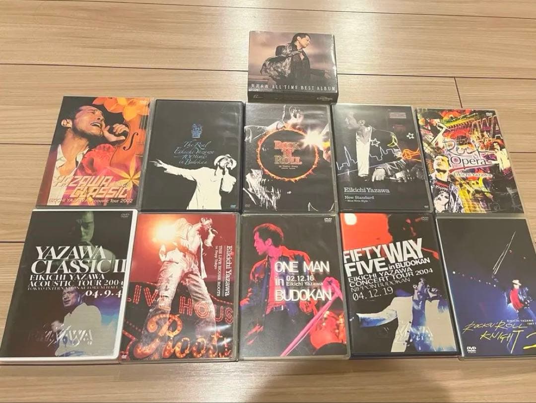 【まとめ売り】　矢沢永吉　Carol DVD CD 13点