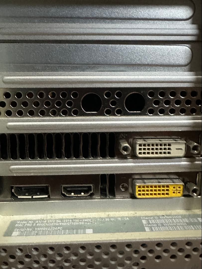 MacPro2009,3.33Ghz×2,64GB,GeForce GTX680