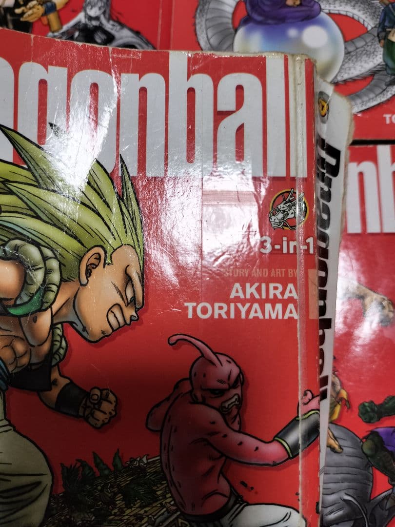 【英語版】ドラゴンボール 3in1 8冊（24巻分）コミック