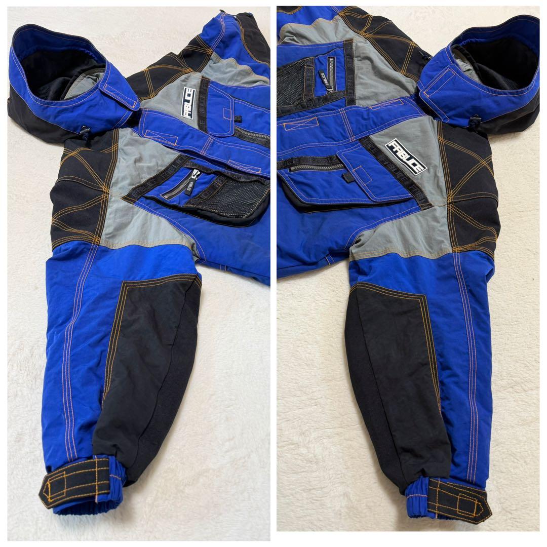 FABLICE LB3 大きめ レトロ スキーウェア 上下セット メンズ 2L