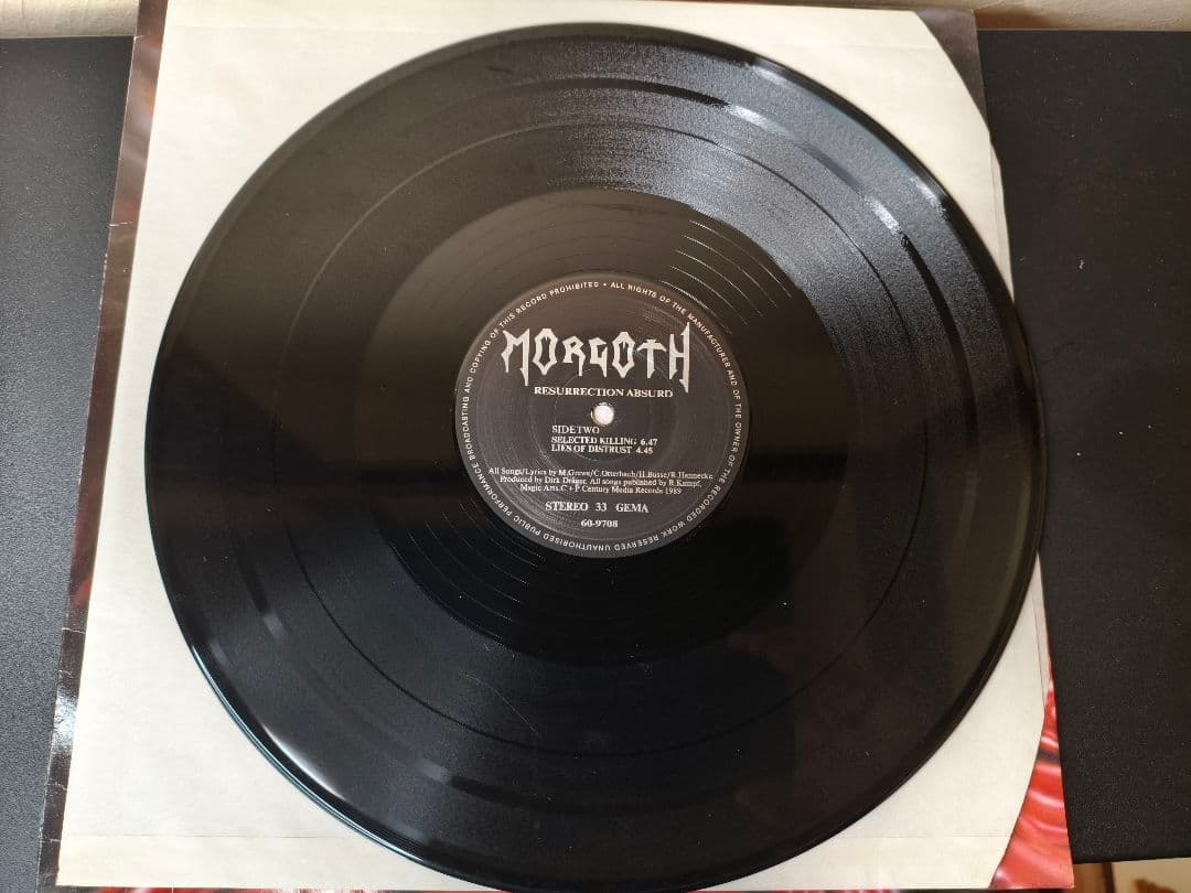 邦楽 Morgoth Resurrection Absurd LP