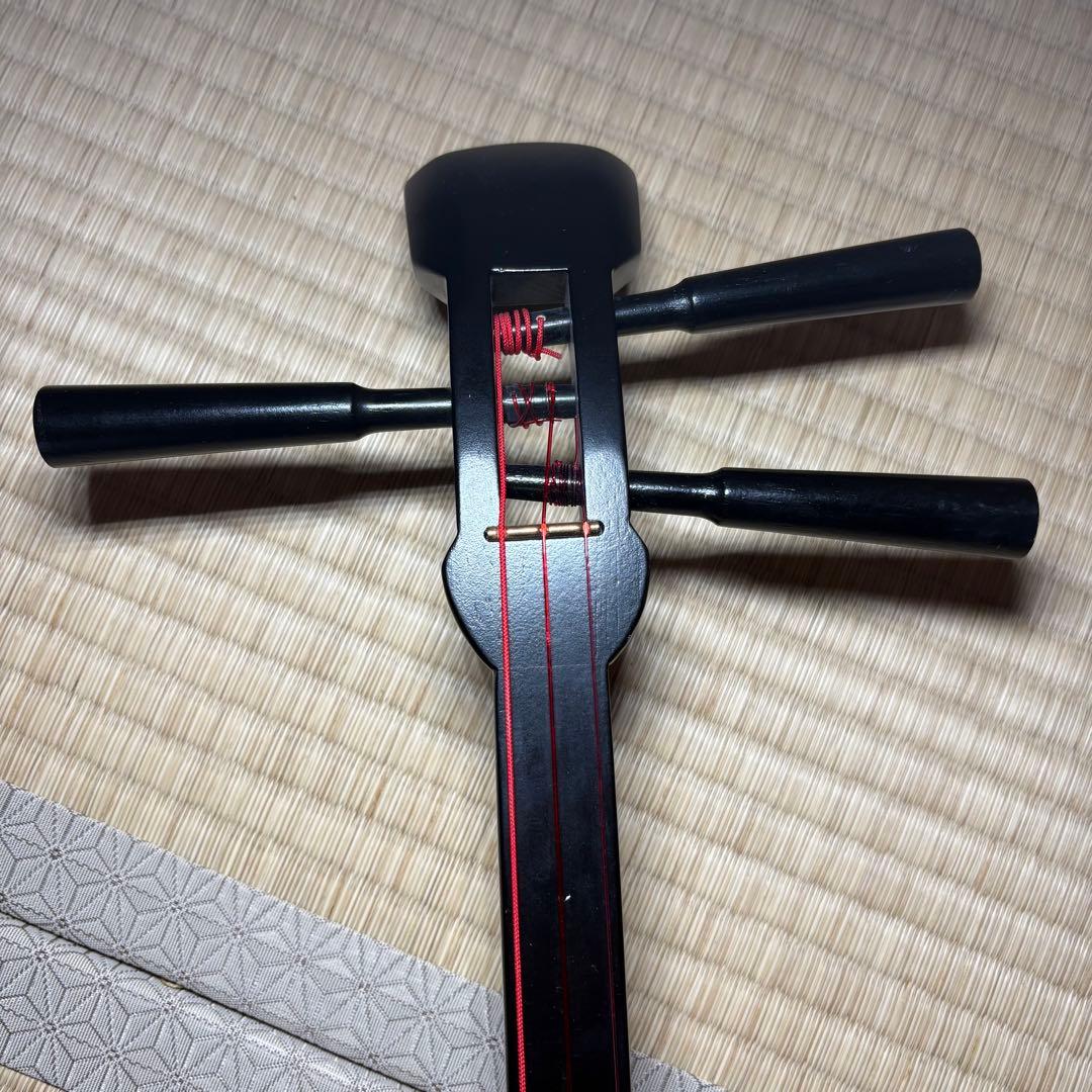 ま*め様 【美品】SHAMIKO(シャミコ) 三味線 ブラック 木目