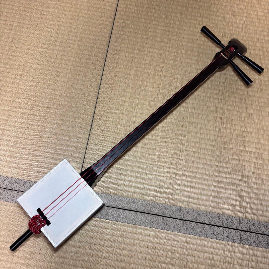 ま*め様 【美品】SHAMIKO(シャミコ) 三味線 ブラック 木目