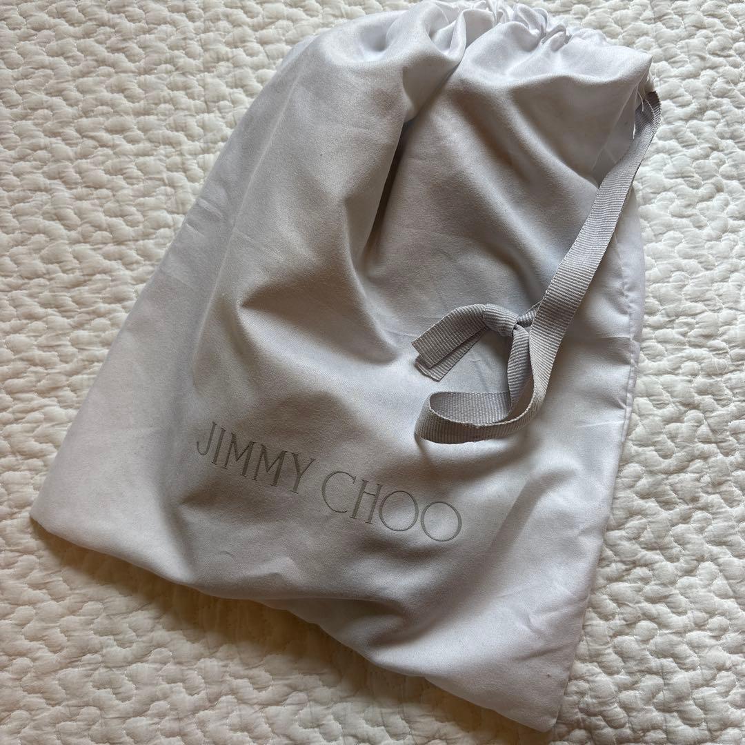 JIMMY CHOO ブラックレースシューズ　35