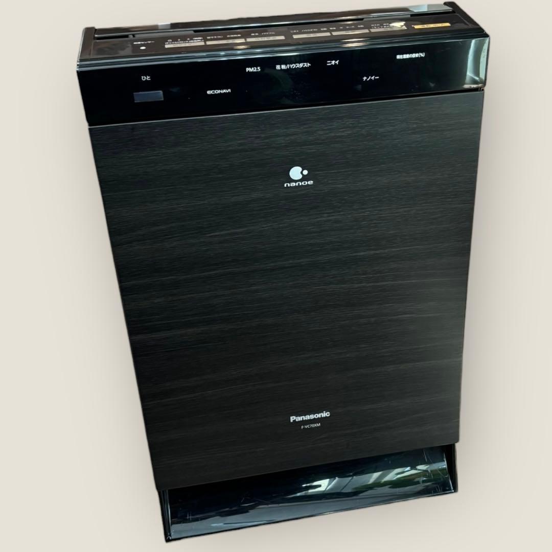 【極美品】Panasonic F-VC70XM 加湿空気清浄機 パナソニック