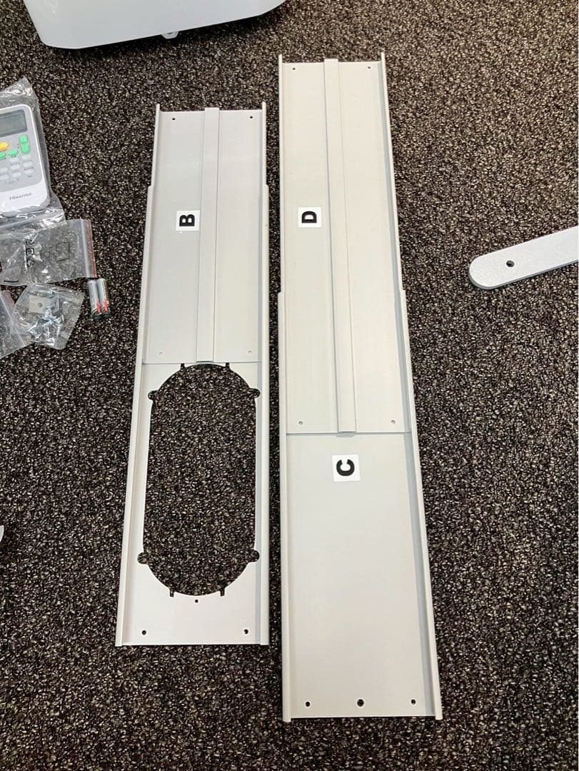 【2024年製美品】スポットエアコンHPAC-22H Hisense 工事不要