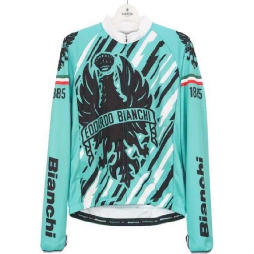 【ブランド正規品・未使用】Bianchi 長袖サイクルジャージ