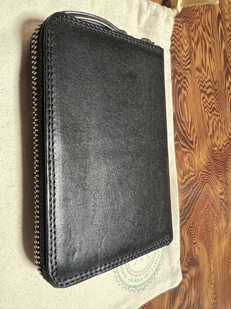 moto パイソン財布　モトレザー