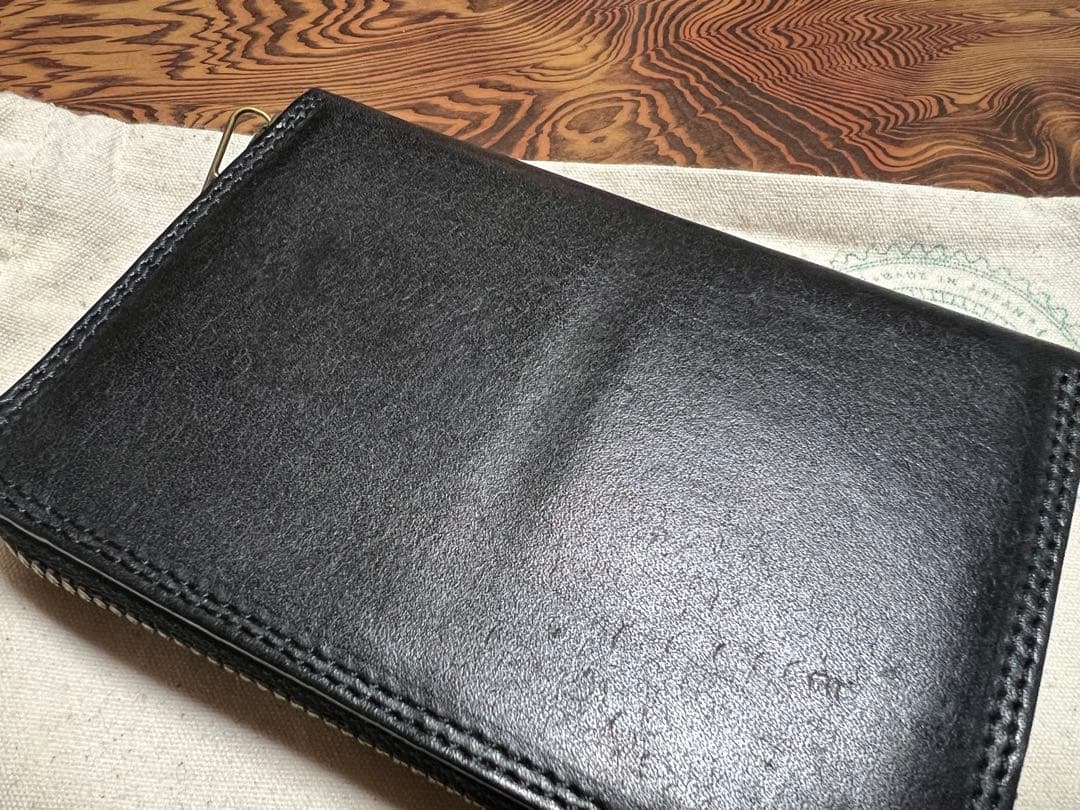 moto パイソン財布　モトレザー