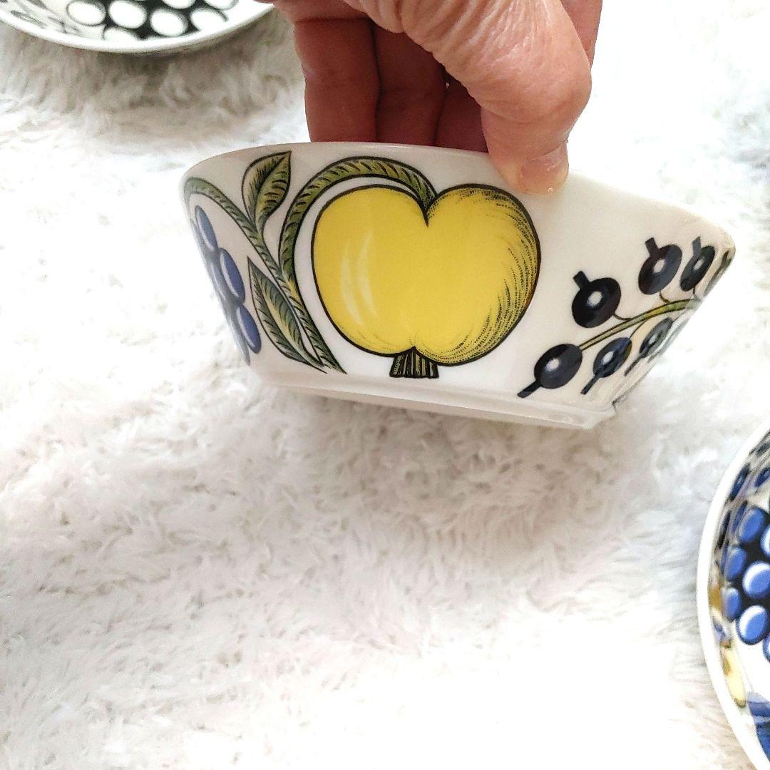 未使用◆ARABIA パラティッシ 　ボール17cm 4枚セット