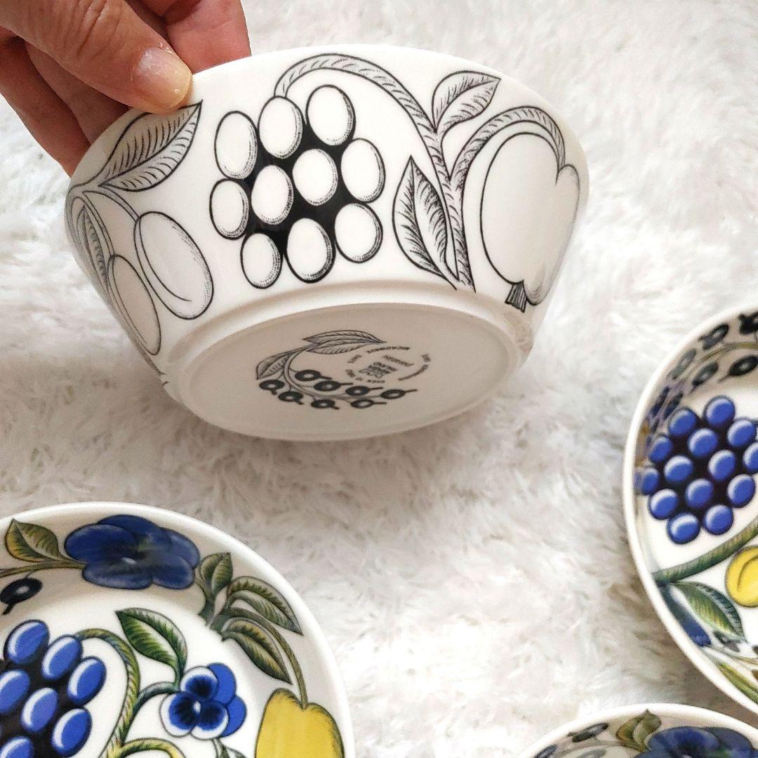 未使用◆ARABIA パラティッシ 　ボール17cm 4枚セット