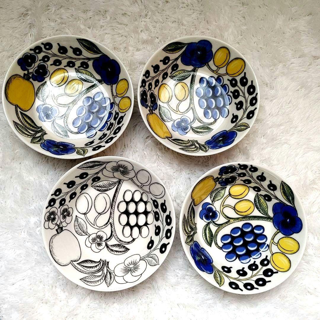 未使用◆ARABIA パラティッシ 　ボール17cm 4枚セット