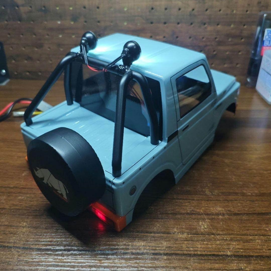 タミヤ　スズキ ジムニー ボディ　ウイリー