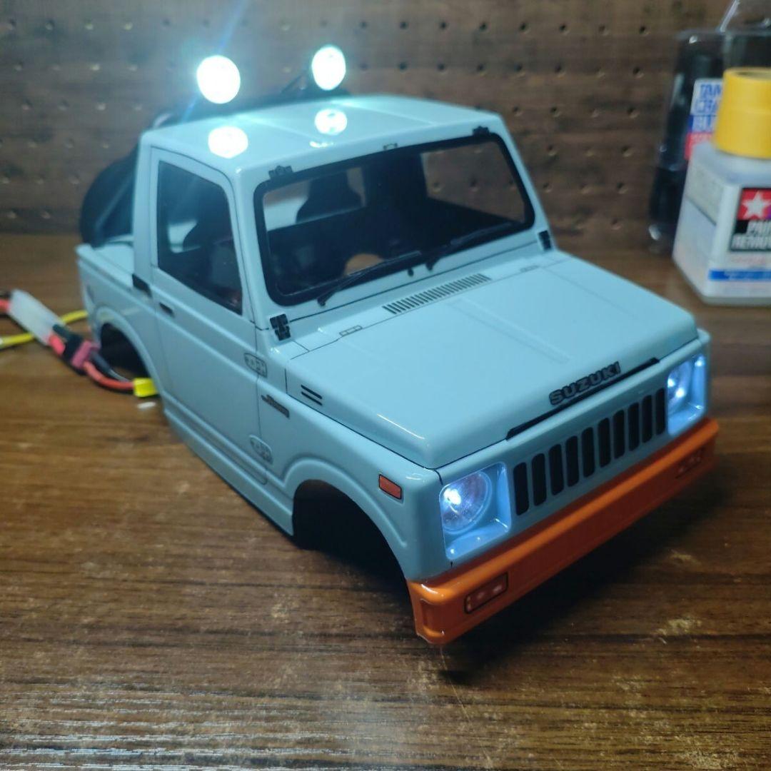 タミヤ　スズキ ジムニー ボディ　ウイリー