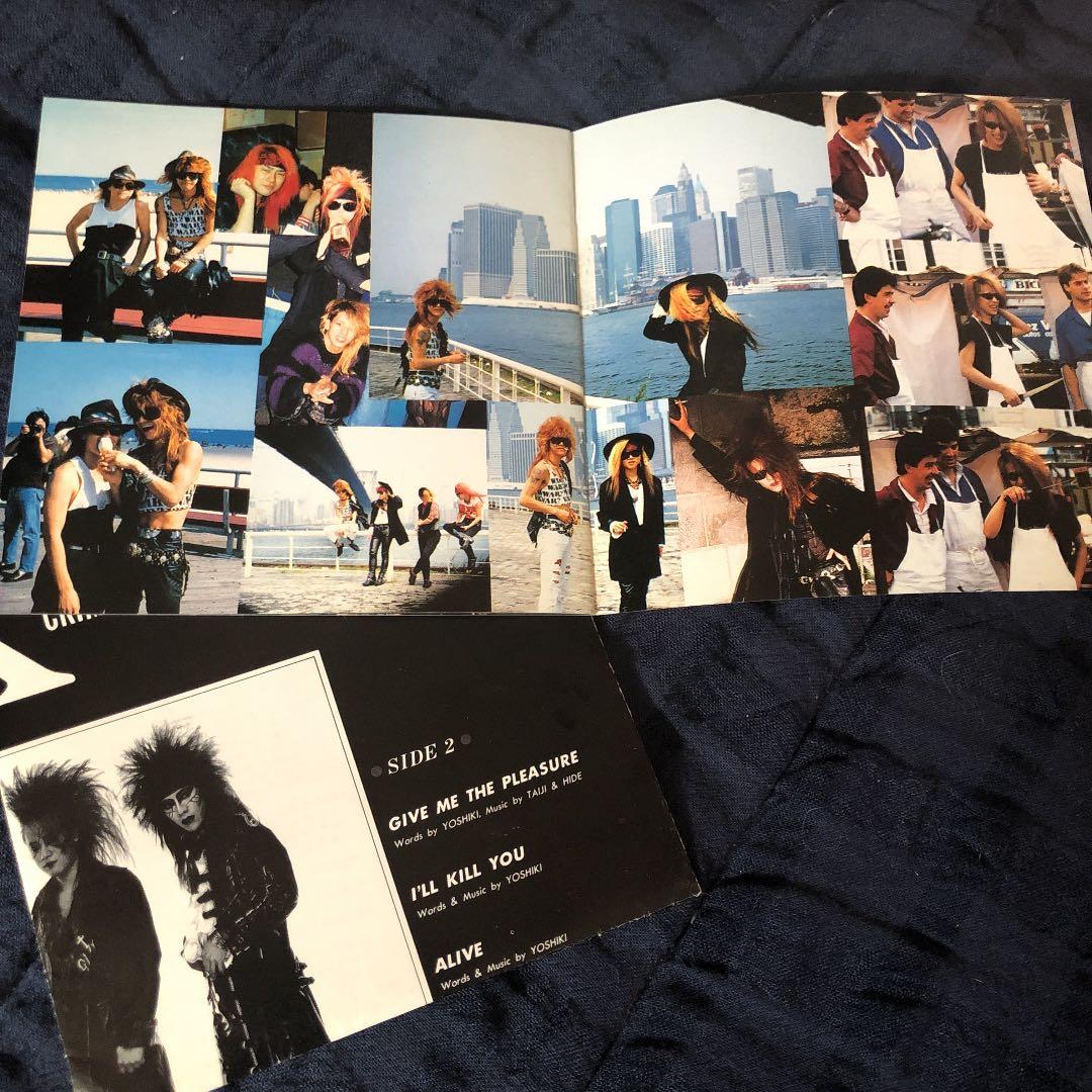 X  Vanishing vision インディーズ 初回盤