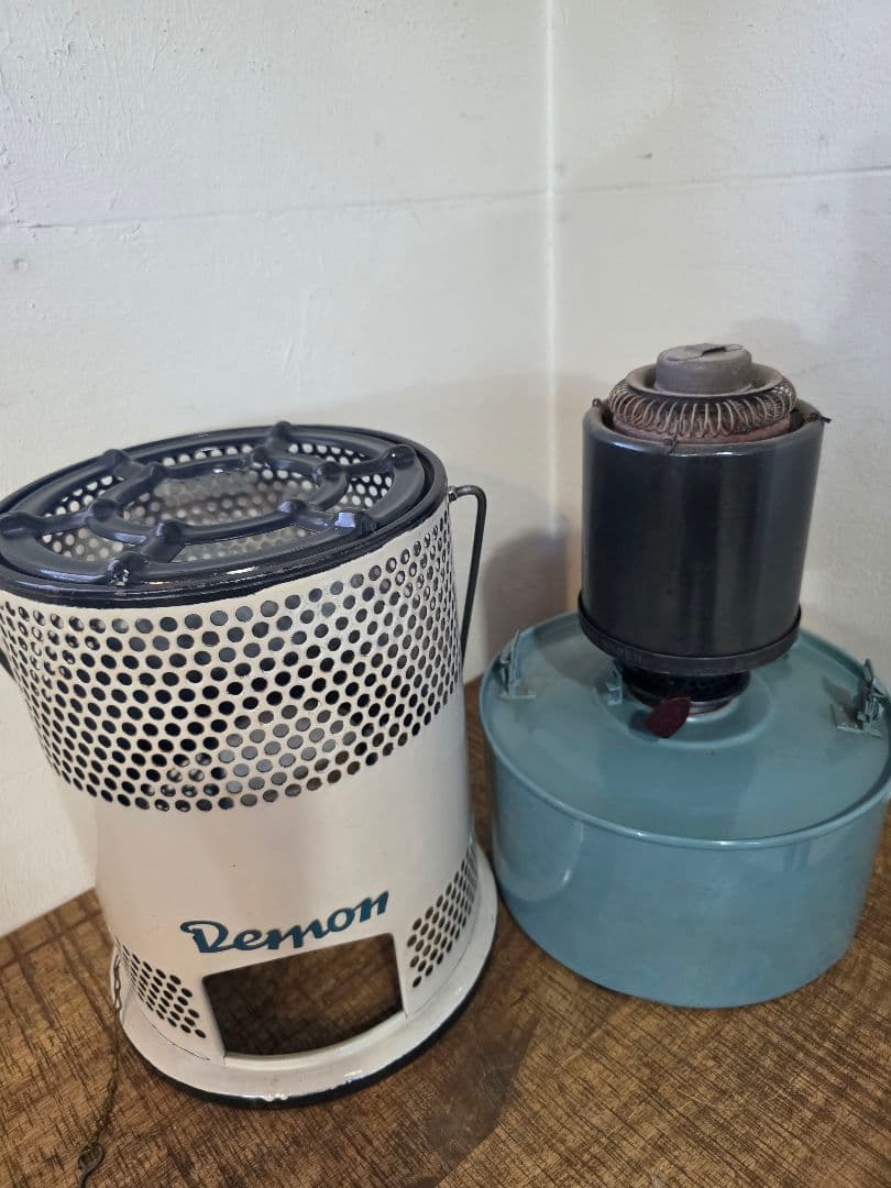 ハ*レ様 超希少 極上美品 　ビンテージストーブ デイトマー デーモン　 水色軍