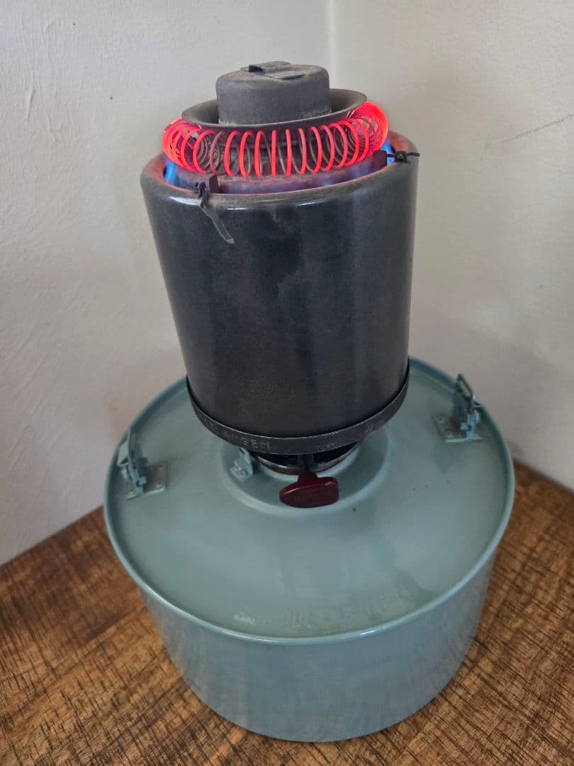 ハ*レ様 超希少 極上美品 　ビンテージストーブ デイトマー デーモン　 水色軍