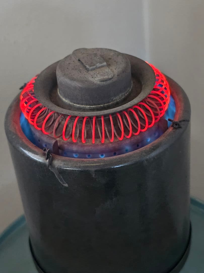 ハ*レ様 超希少 極上美品 　ビンテージストーブ デイトマー デーモン　 水色軍