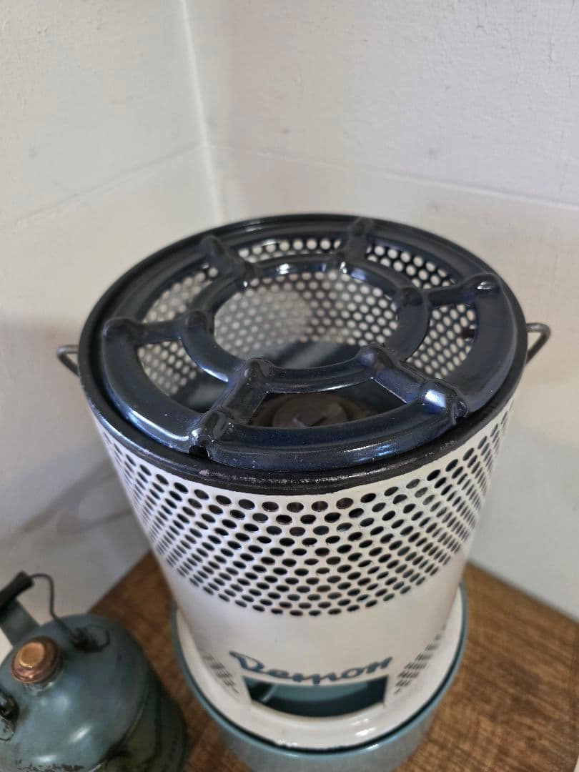 ハ*レ様 超希少 極上美品 　ビンテージストーブ デイトマー デーモン　 水色軍