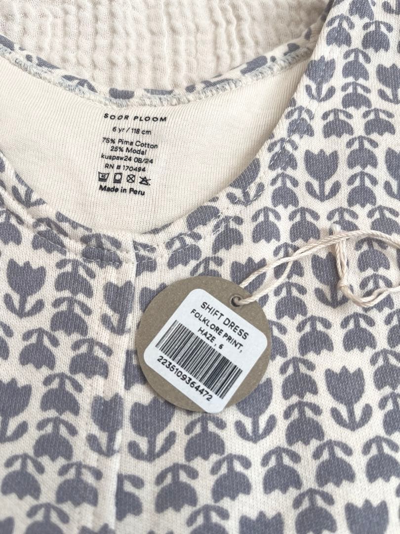 ワンピース soorploom SHIFT DRESS 6yr