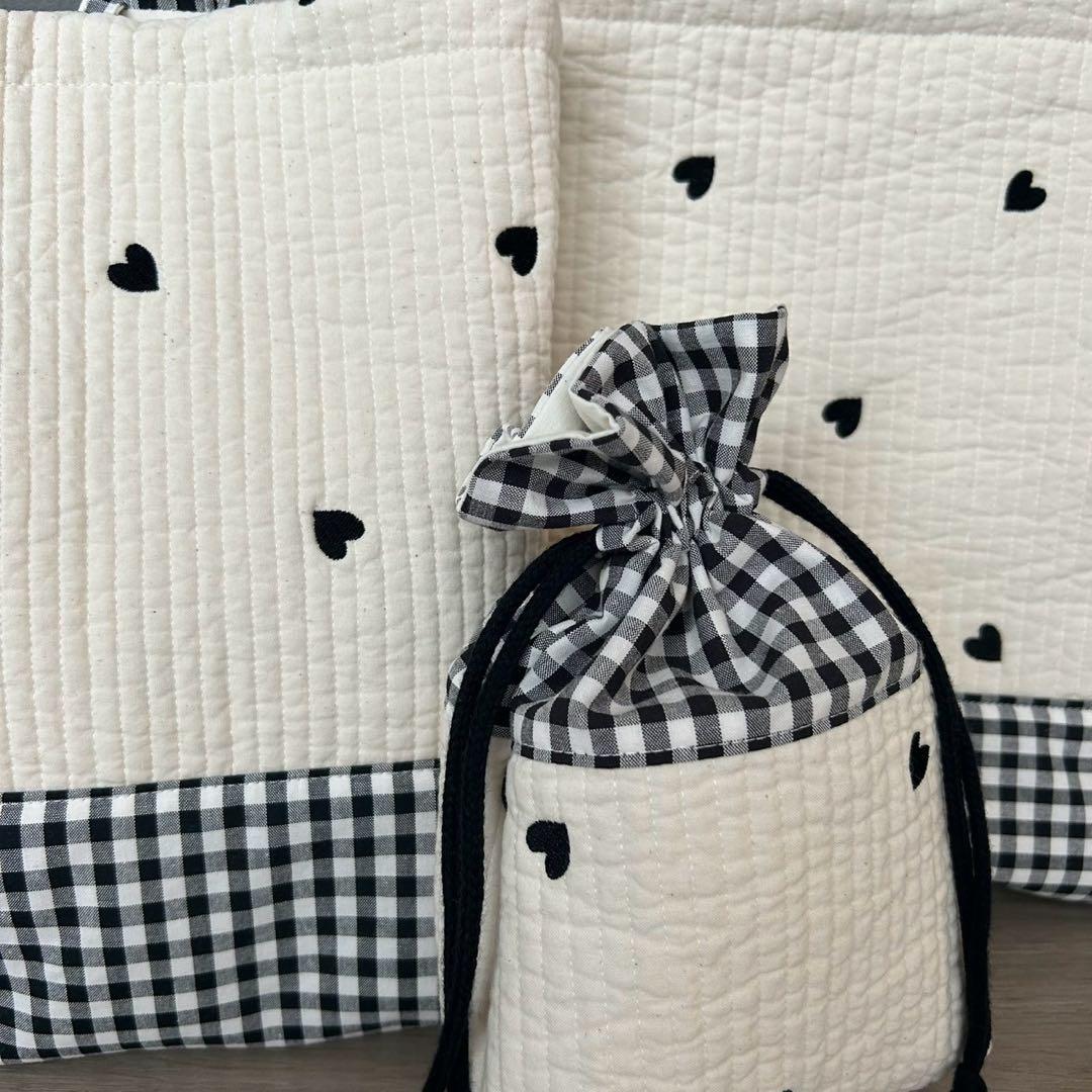 [25111]入園入学セット/レッスンバッグ/上履き袋/お着替え袋/給食袋